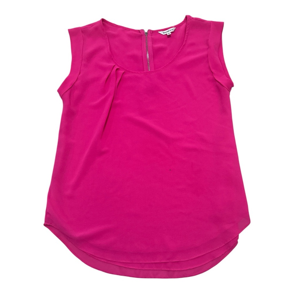 NORAH Fuchsia Sleeveless Blouse